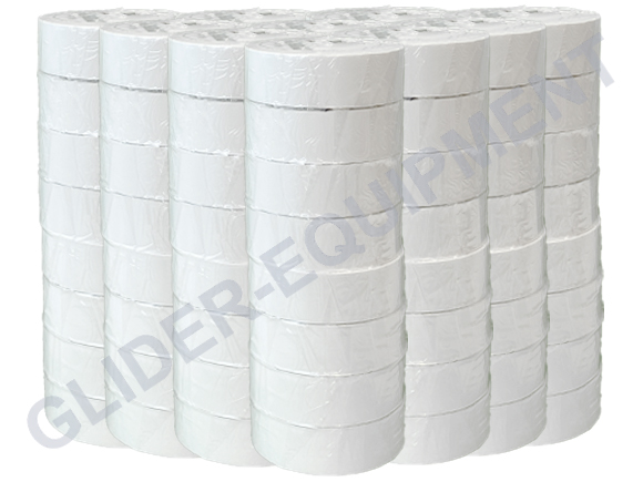 Nitto afplaktape 25mm 128 ROLLEN [PVC21-25MMx20M-WIT]